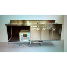 Retrobase refrigerato cm250x68